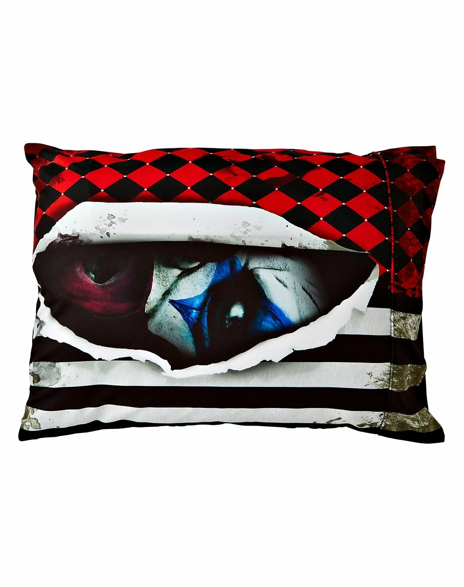 Spirit Halloween Scary Clown Pillow Case Treat Bag 2 Spirit Halloween Scary Clown Pillow Case Treat Bag - Image 2