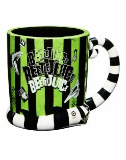 Spirit Halloween Beetlejuice Molded Coffee Mug - 20 oz. -Halloween ACCESSORIES store 01425867 b