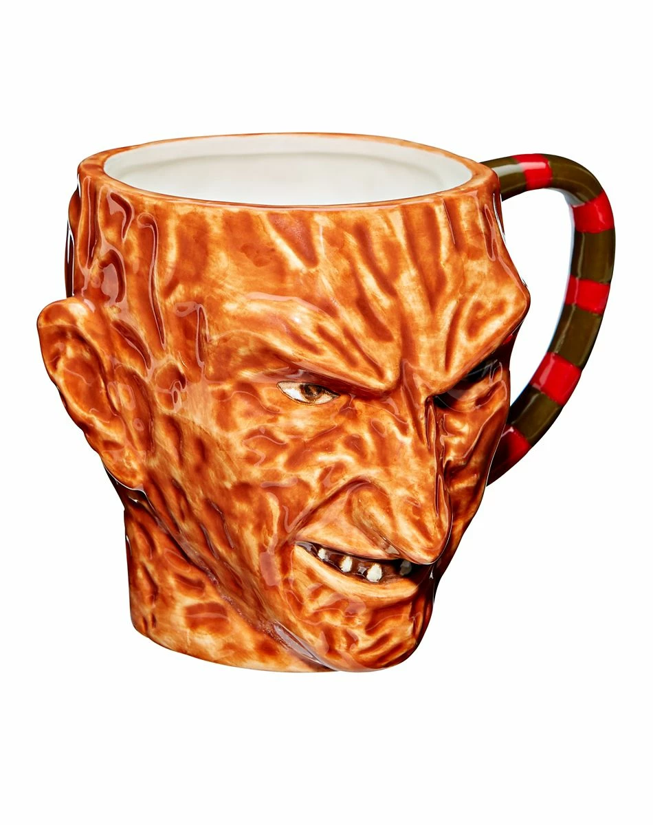 Spirit Halloween Freddy Krueger Molded Coffee Mug 20 oz. - A Nightmare on Elm Street 2 Spirit Halloween Freddy Krueger Molded Coffee Mug 20 oz. - A Nightmare on Elm Street - Image 2