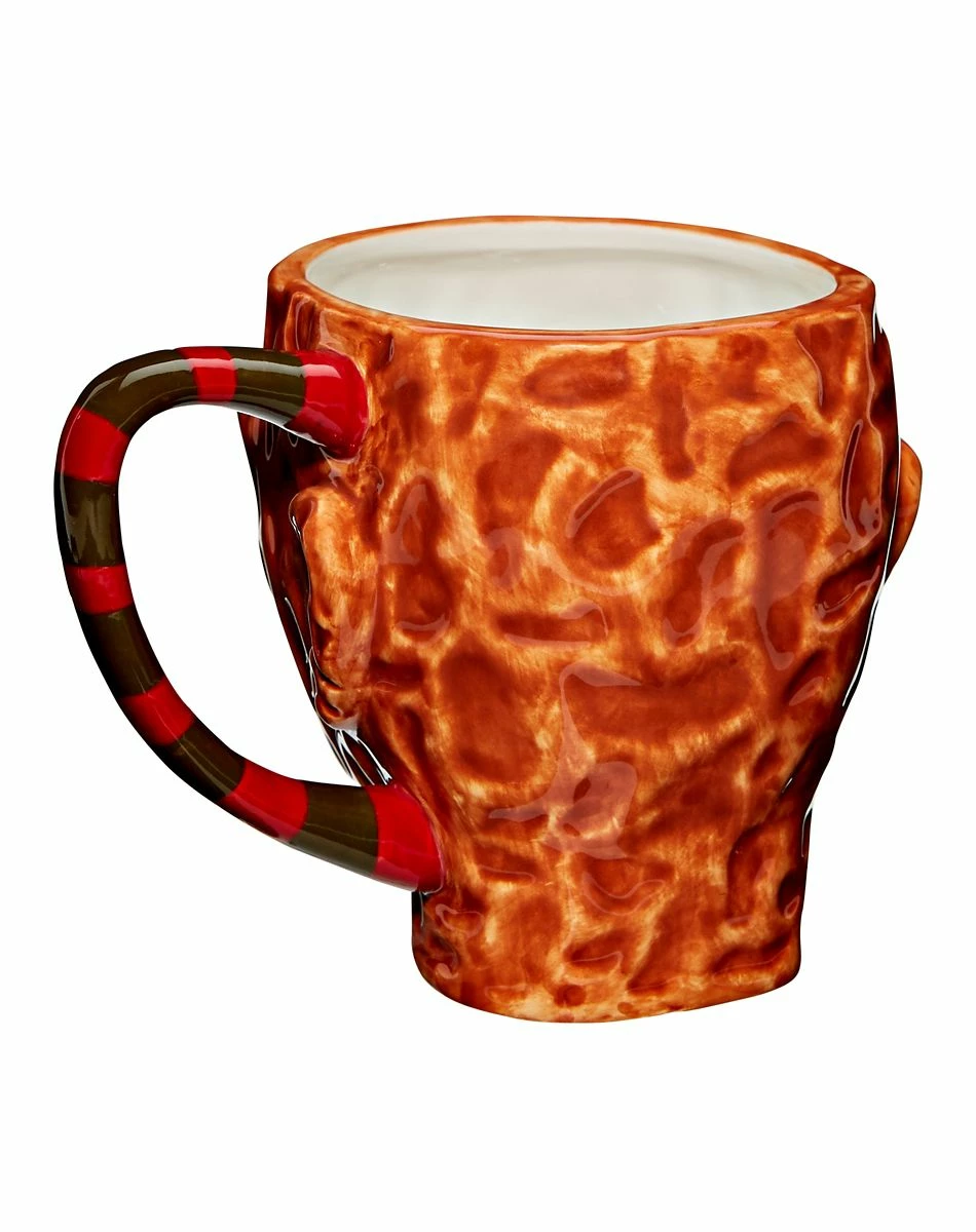 Spirit Halloween Freddy Krueger Molded Coffee Mug 20 oz. - A Nightmare on Elm Street 3 Spirit Halloween Freddy Krueger Molded Coffee Mug 20 oz. - A Nightmare on Elm Street - Image 3