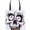 Spirit Halloween Skull Candy Window Tote Bag