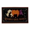 Spirit Halloween Goodbye Cruel World Doormat - Hocus Pocus