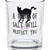 Spirit Halloween Ring of Salt Binx Glass 11 oz. - Hocus Pocus