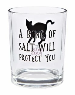 Spirit Halloween Ring of Salt Binx Glass 11 oz. - Hocus Pocus