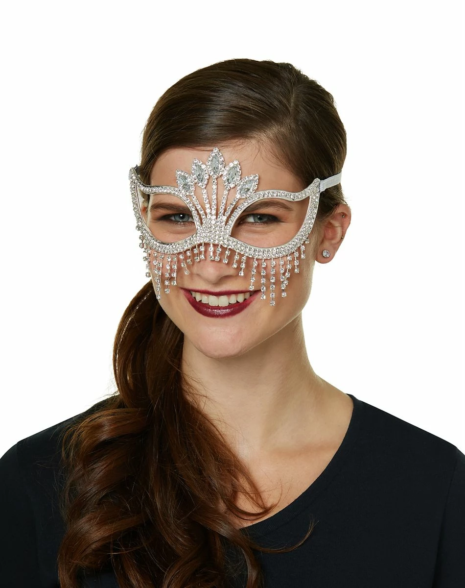 Spirit Halloween Diamond Eye Half Mask 1 Spirit Halloween Diamond Eye Half Mask