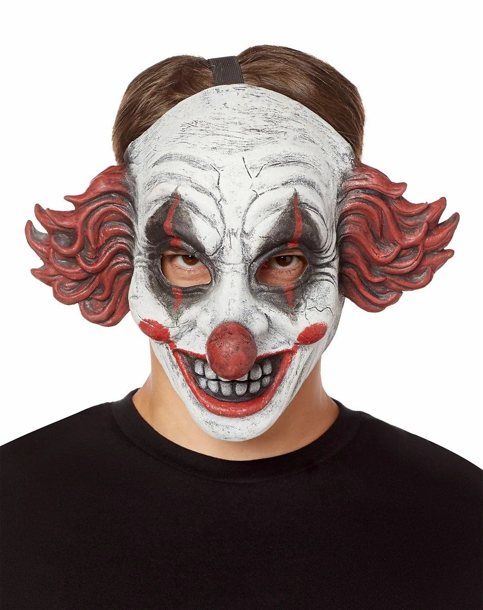 Spirit Halloween Happy Clown Half Mask 1 Spirit Halloween Happy Clown Half Mask
