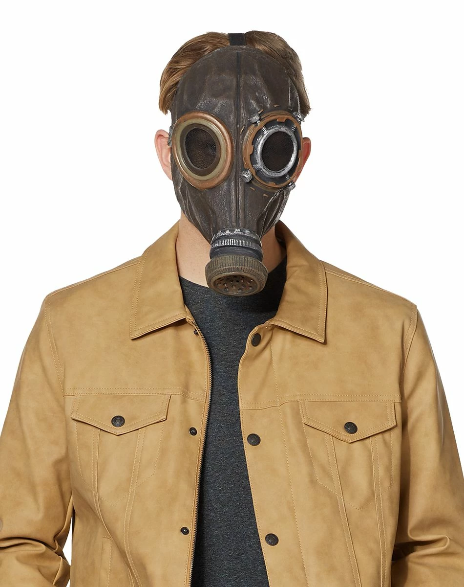 Spirit Halloween Brown Gas Mask 1 Spirit Halloween Brown Gas Mask