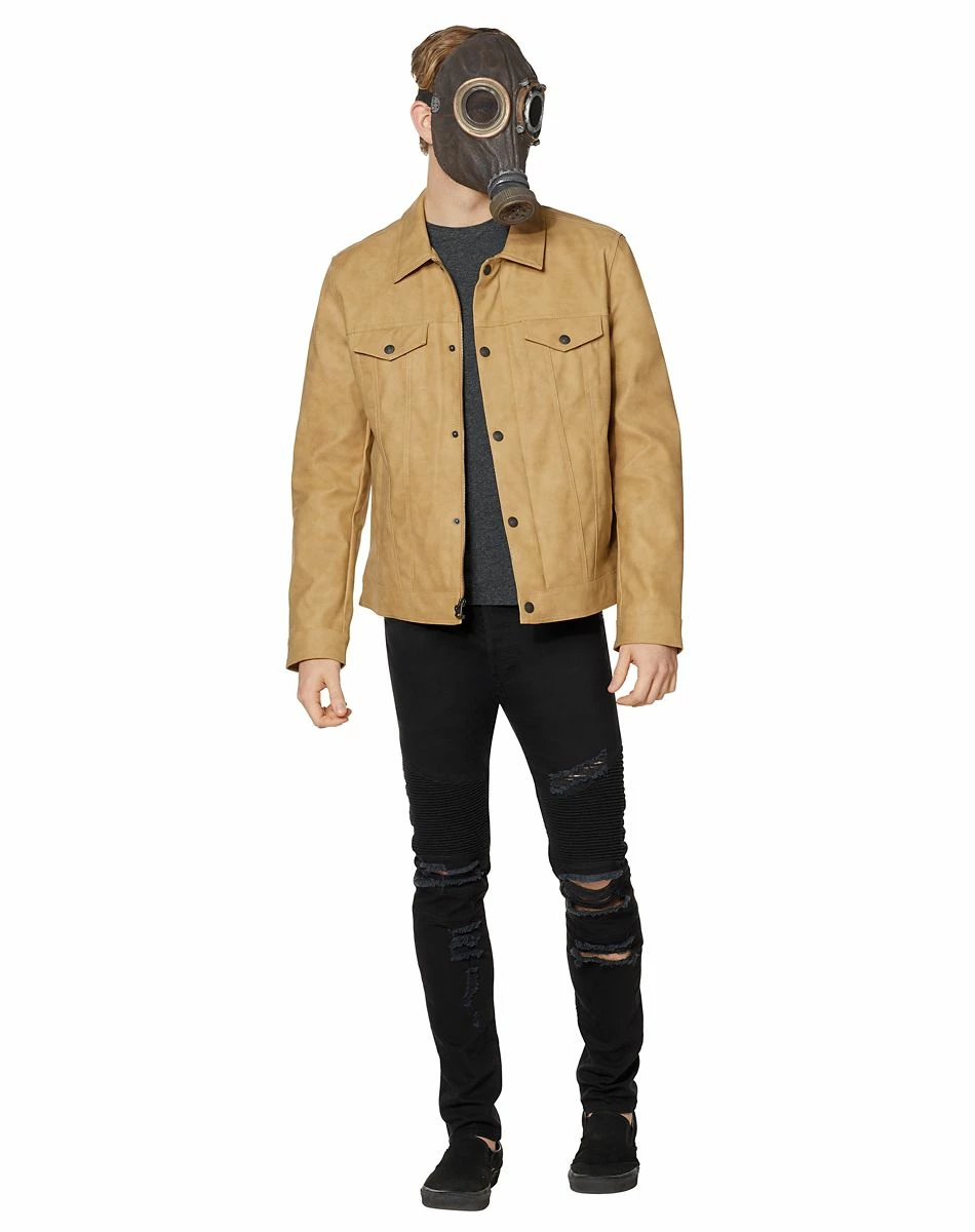 Spirit Halloween Brown Gas Mask 2 Spirit Halloween Brown Gas Mask - Image 2