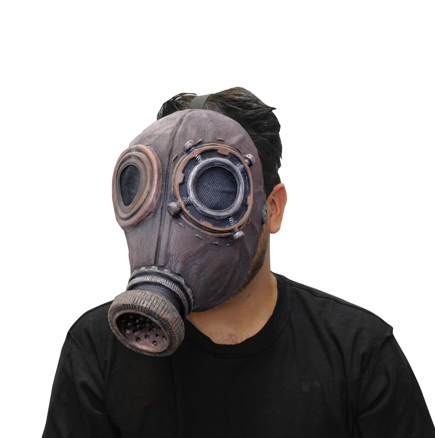 Spirit Halloween Brown Gas Mask 3 Spirit Halloween Brown Gas Mask - Image 3
