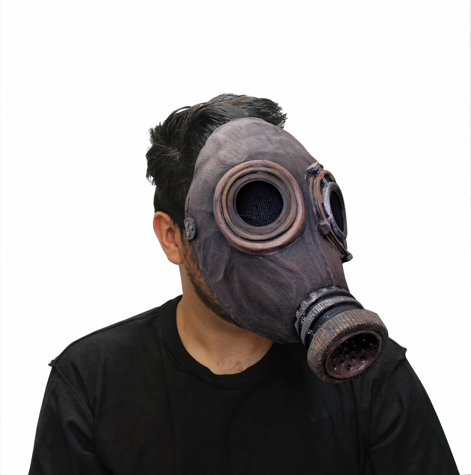 Spirit Halloween Brown Gas Mask 4 Spirit Halloween Brown Gas Mask - Image 4