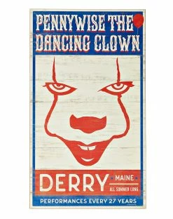 Spirit Halloween Pennywise Sign - It