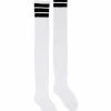 Spirit Halloween Black Striped Over The Knee Socks