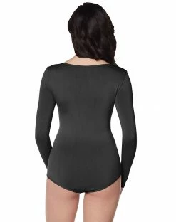 Spirit Halloween Black Bodysuit -Halloween ACCESSORIES store 01431097 b