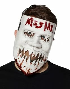 Spirit Halloween Kiss Me Mask - The Purge: Election Year