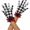 Spirit Halloween Jester Diamond Gloves