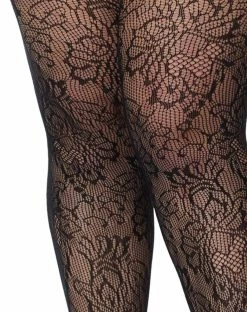 Spirit Halloween Black Gothic Vampire Tights 5 Spirit Halloween Black Gothic Vampire Tights -Halloween ACCESSORIES store 01433481 b