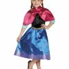 Spirit Halloween Kids Anna Classic Costume - Frozen