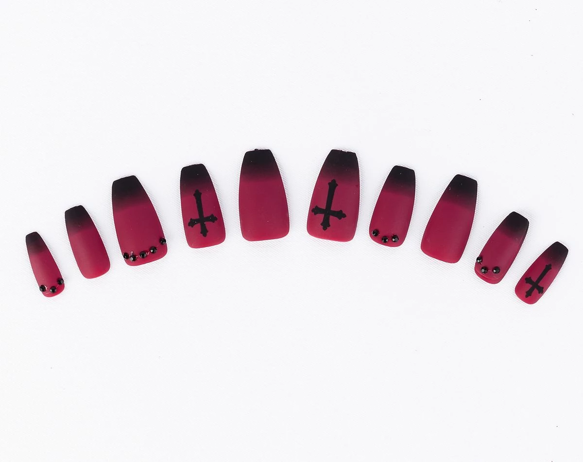 Spirit Halloween Vampire Nails 3 Spirit Halloween Vampire Nails - Image 3