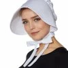 Spirit Halloween White Bonnet