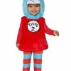 Spirit Halloween Baby Thing 1 Belly Costume - Dr. Seuss