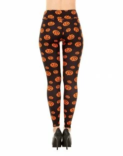 Spirit Halloween Pumpkin Leggings -Halloween ACCESSORIES store 01434281 c