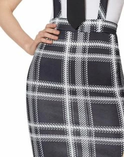 Spirit Halloween Plaid Pencil Skirt -Halloween ACCESSORIES store 01434554 d