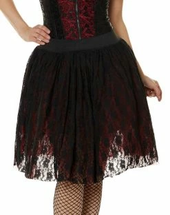 Spirit Halloween Victorian Vampire Layered Skirt