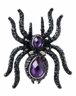 Spirit Halloween Purple Gem Spider Ring -Halloween ACCESSORIES store 01436096 b