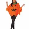 Spirit Halloween Adult Pumpkin Poncho