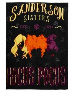 Spirit Halloween Sanderson Sisters Fleece Blanket - Hocus Pocus