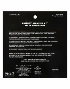 Spirit Halloween Chucky Makeup Kit -Halloween ACCESSORIES store 01440981 c