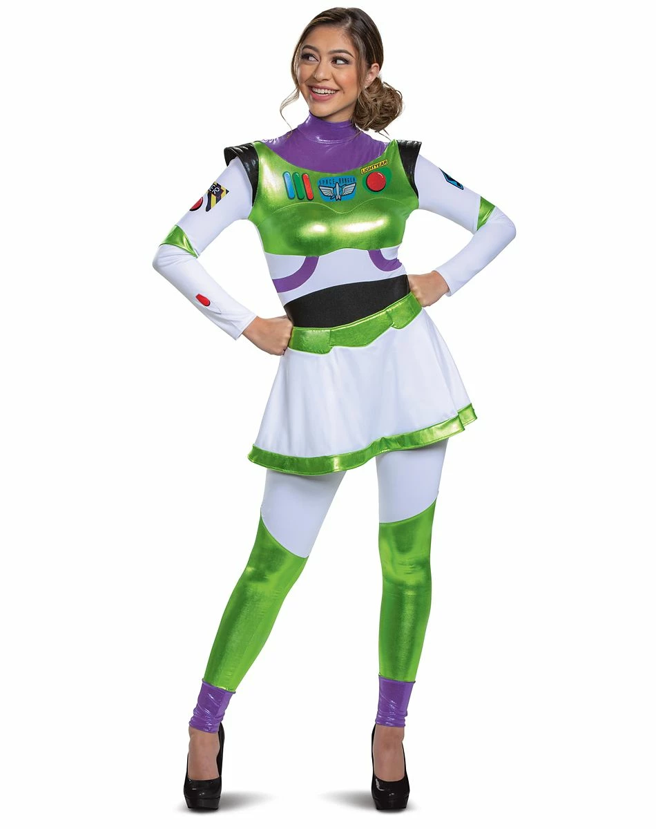 Spirit Halloween Adult Buzz Lightyear Jumpsuit Costume - Toy Story 4 1 Spirit Halloween Adult Buzz Lightyear Jumpsuit Costume - Toy Story 4