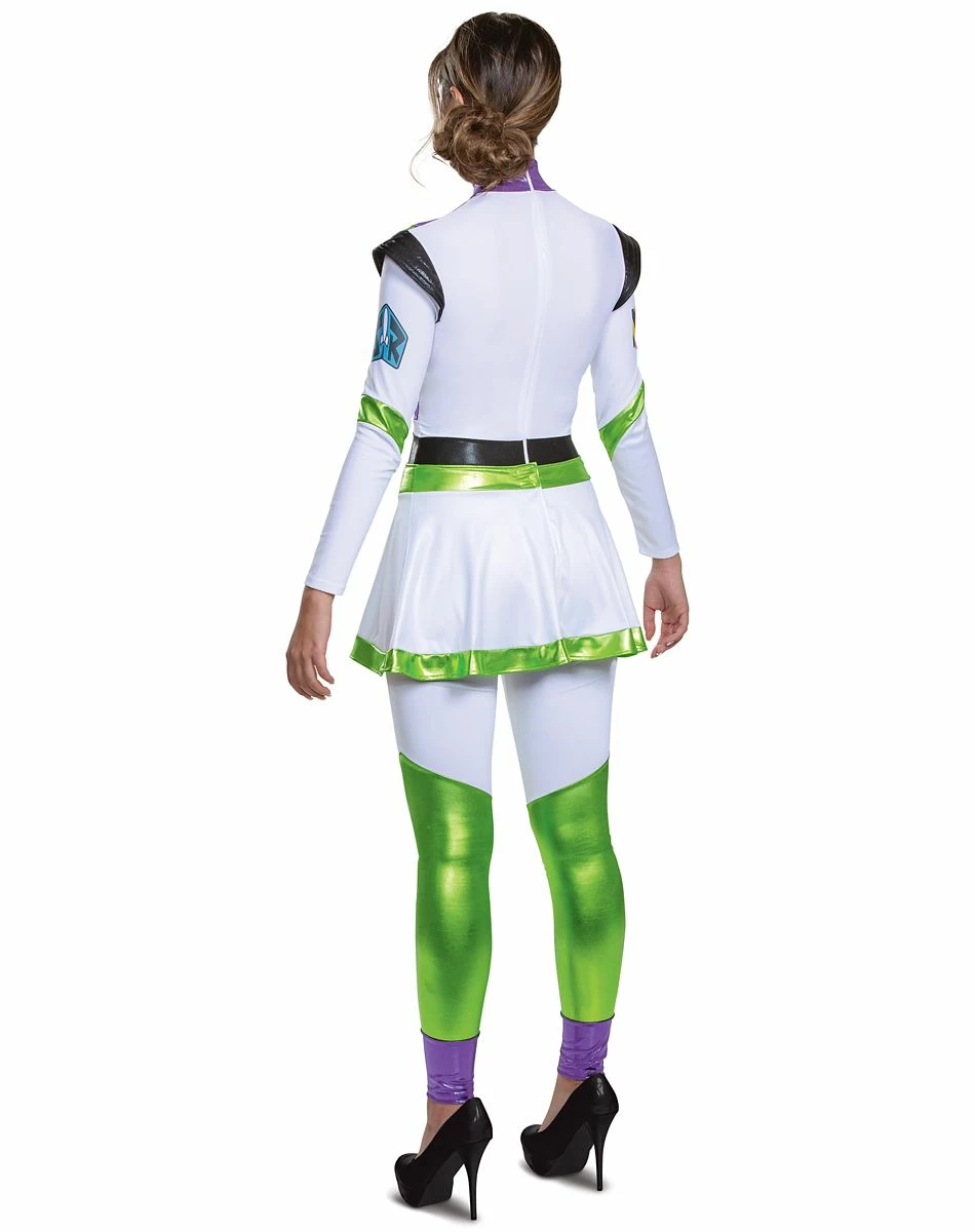 Spirit Halloween Adult Buzz Lightyear Jumpsuit Costume - Toy Story 4 2 Spirit Halloween Adult Buzz Lightyear Jumpsuit Costume - Toy Story 4 - Image 2
