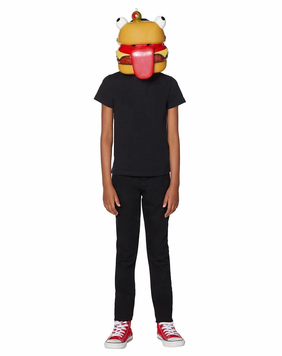Spirit Halloween Youth Beef Boss Half Mask - Fortnite 2 Spirit Halloween Youth Beef Boss Half Mask - Fortnite - Image 2