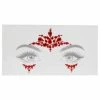 Spirit Halloween Red Devil Jewel Face Decal