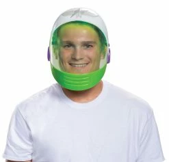 Spirit Halloween Adult Buzz Lightyear Half Helmet - Toy Story 4