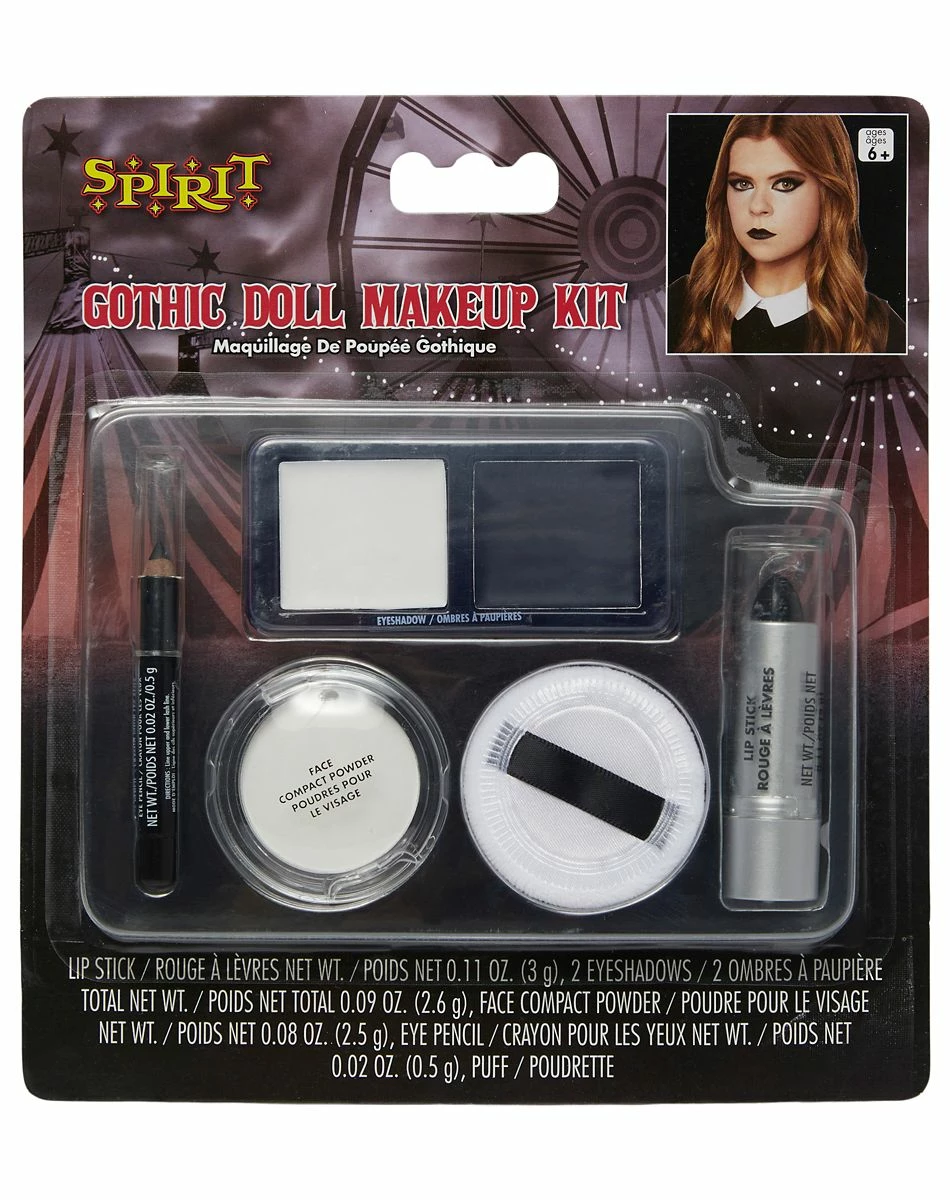 Spirit Halloween Gothic Doll Makeup Kit 2 Spirit Halloween Gothic Doll Makeup Kit - Image 2