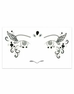 Spirit Halloween Kids Fallen Angel Face Decal