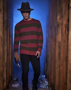 Spirit Halloween Freddy Krueger Sweater - A Nightmare on Elm Street 5 Spirit Halloween Freddy Krueger Sweater - A Nightmare on Elm Street -Halloween ACCESSORIES store 01448679 d