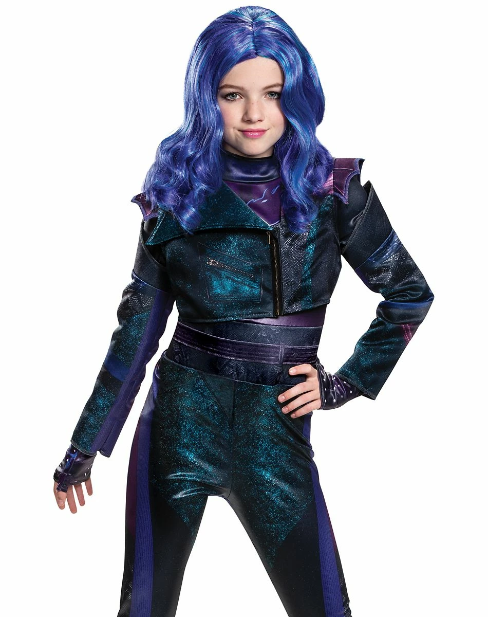 Spirit Halloween Kids Mal Wig - Descendants 3 1 Spirit Halloween Kids Mal Wig - Descendants 3