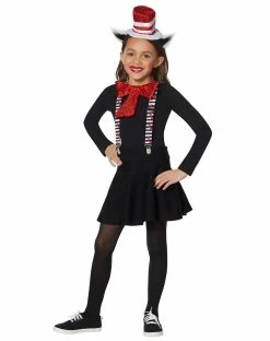 Spirit Halloween Kids Cat In the Hat Deluxe Costume Kit - Dr. Seuss -Halloween ACCESSORIES store 01450592 c