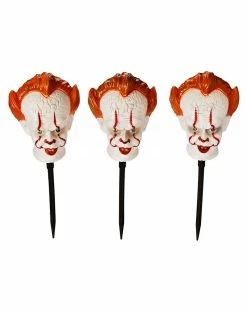 Spirit Halloween Pennywise Pathway Markers Decorations - It -Halloween ACCESSORIES store 01450758 b