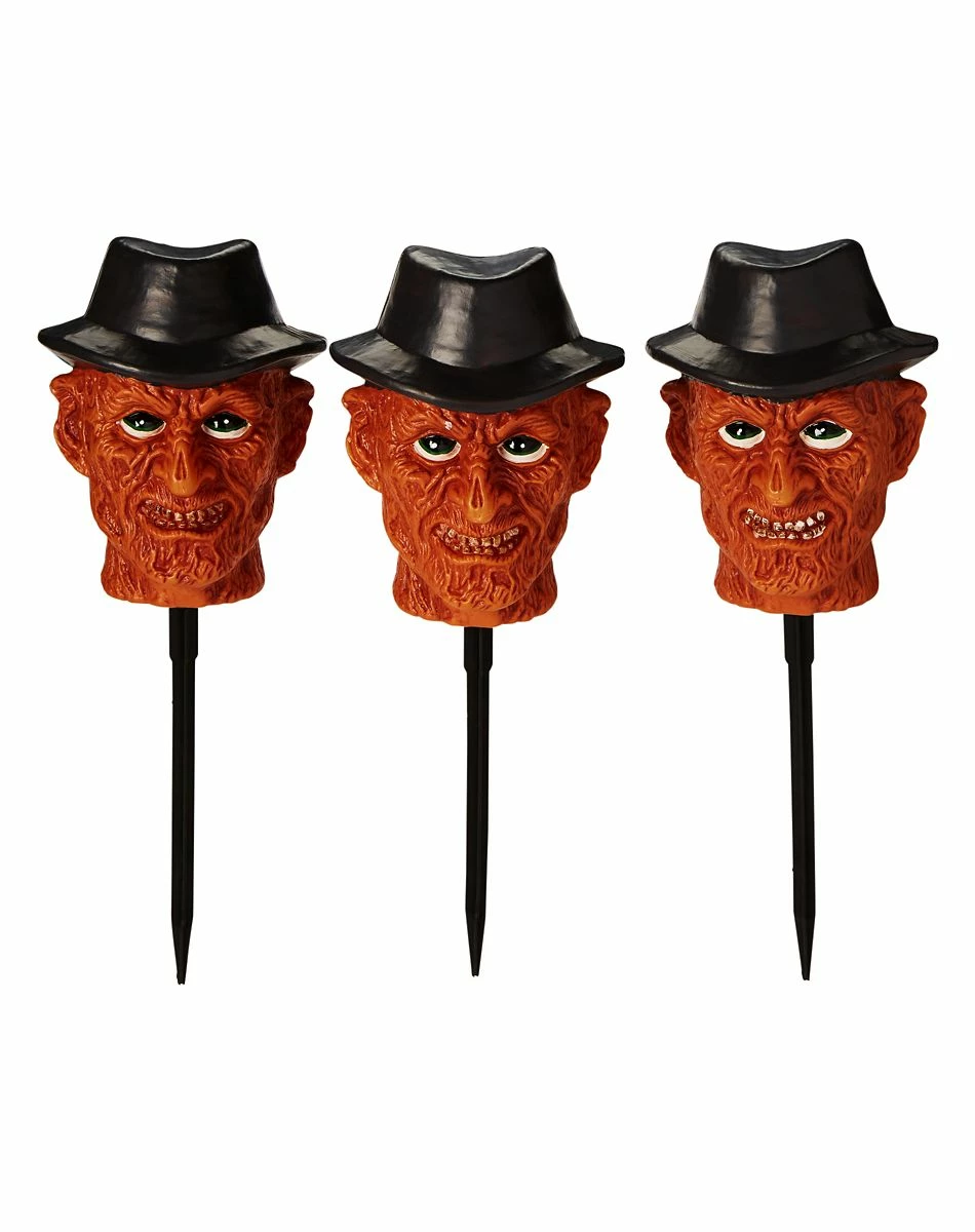 Spirit Halloween Freddy Krueger Pathway Markers Decorations - A Nightmare on Elm Street 2 Spirit Halloween Freddy Krueger Pathway Markers Decorations - A Nightmare on Elm Street - Image 2
