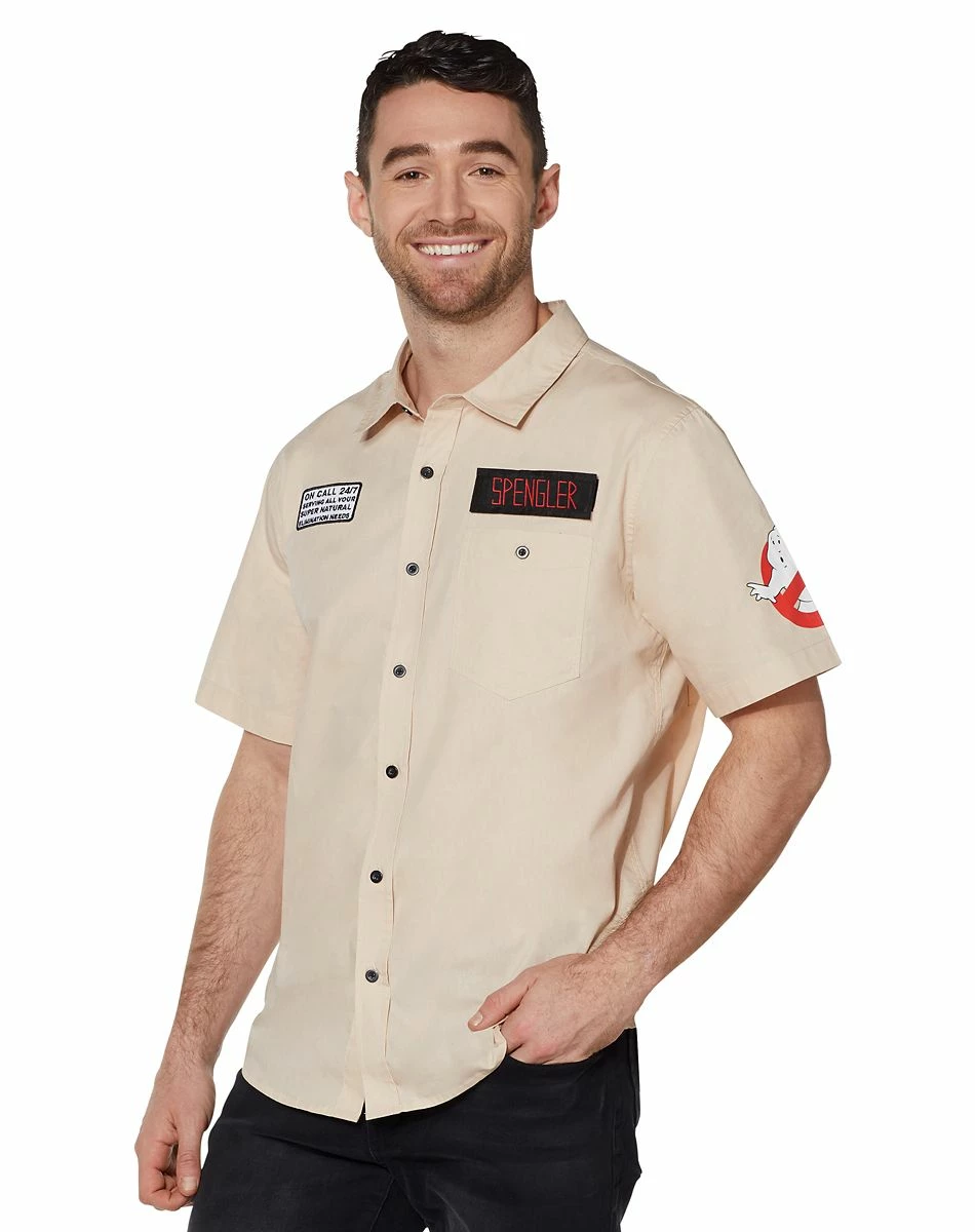 Spirit Halloween Ghostbusters Work Shirt 6 Spirit Halloween Ghostbusters Work Shirt - Image 6