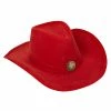 Spirit Halloween Red Western Cowboy Hat