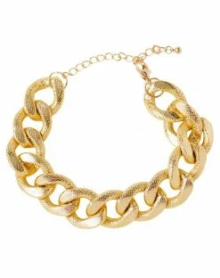 Spirit Halloween Pimp Textured Chain Link Bracelet