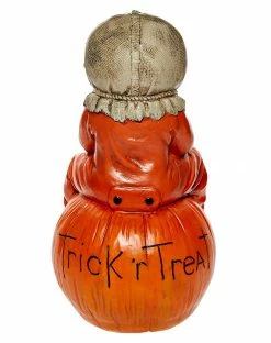 Spirit Halloween 16 Inch Light-Up Sam Statue Decoration - Trick 'r Treat -Halloween ACCESSORIES store 01455641 c