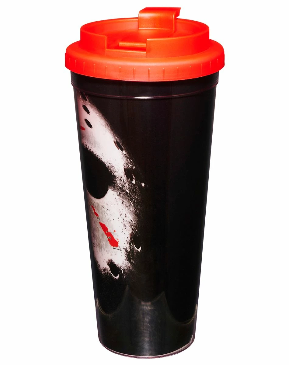Spirit Halloween Jason Voorhees Travel Mug 24 oz. - Friday the 13th 3 Spirit Halloween Jason Voorhees Travel Mug 24 oz. - Friday the 13th - Image 3
