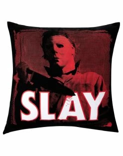 Spirit Halloween Michael Myers Slay Pillow - Halloween