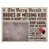 Spirit Halloween Derry Herald Newspaper Sign - It